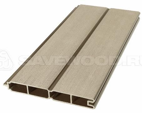 Заборный профиль из ДПК Savewood SW Agger матовый тик купить в Новом Уренгое