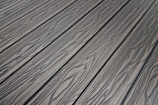Террасная доска из ДПК Terrapol Смарт 3D Полнотелая без паза Черное дерево купить в Новом Уренгое