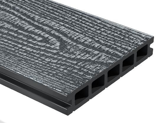 Террасная доска из ДПК WOODVEX Expert Antique Stone Gray купить в Новом Уренгое