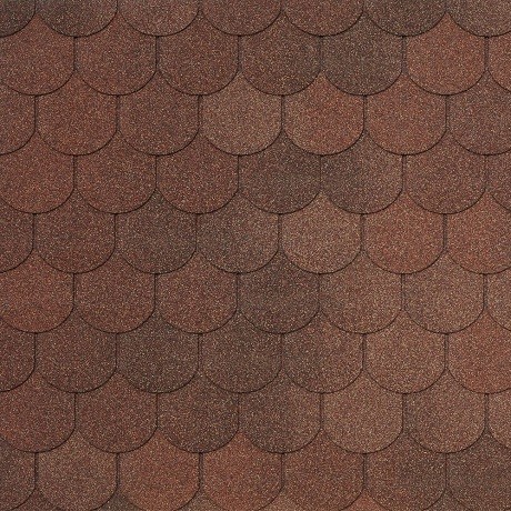 Гибкая черепица Tegola ASSISI terracotta 420 купить в Новом Уренгое