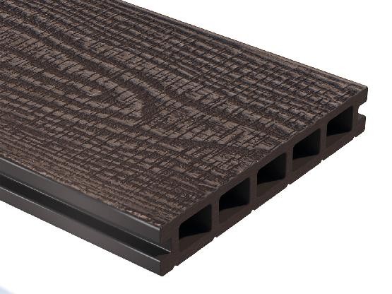 Террасная доска из ДПК WOODVEX Expert Antique Wenge купить в Новом Уренгое