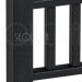 Комплект крышка/юбка для столба SEQUOIA BLACK купить в Новом Уренгое