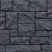 Фасадная панель FineBer, Камень Дикий, Асфальт купить в Новом Уренгое