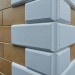 Угол Наружный к Фасадным Термопанелям Доломит Дагестанский Камень 400 мм Белый купить в Новом Уренгое