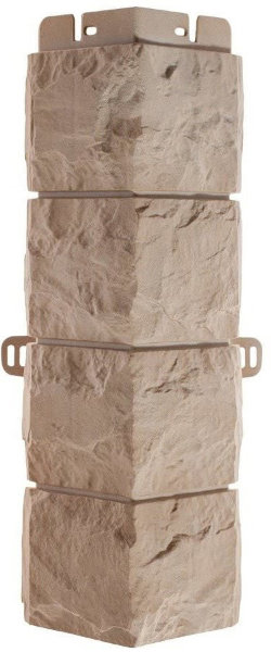Фасадная панель Наружный угол фагот (талдомский), 0,45 х 0,13м (н) купить в Новом Уренгое