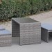 Диван-Трансформер AFINA плетеный из иск. ротанга S330G-W78 Grey купить в Новом Уренгое