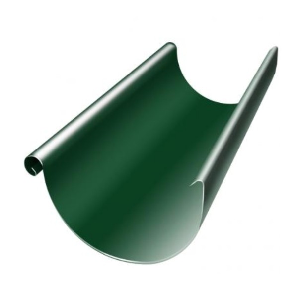 Водосток Grand Line 125x90 – Желоб 3м RAL 6005 купить в Новом Уренгое