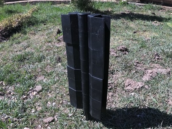 Угловой элемент поворотный, пластиковый от 60° до 300° для доски 300х30 мм из ДПК чёрный Holzhof купить в Новом Уренгое