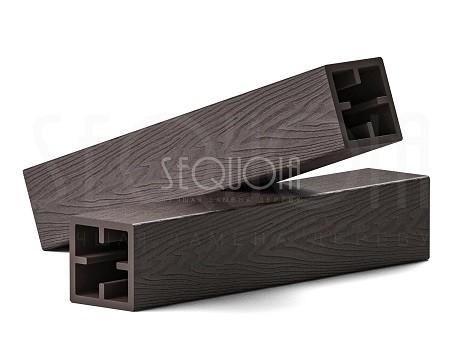 Столб SEQUOIA Evolution 3D WOOD BROWN купить в Новом Уренгое