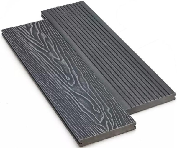 Террасная доска ДПК Deckart Monolit 3D Графит купить в Новом Уренгое