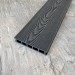 Террасная доска из ДПК  Latitudo Euro 3D 139х27 Графит купить в Новом Уренгое