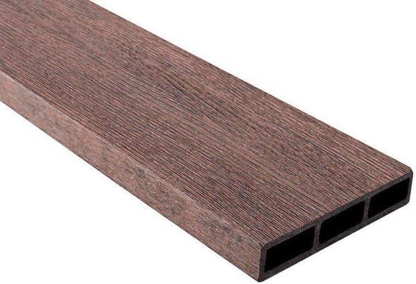 Доска 3D ДПК Outdoor STORM BROWN коричневая микс купить в Новом Уренгое