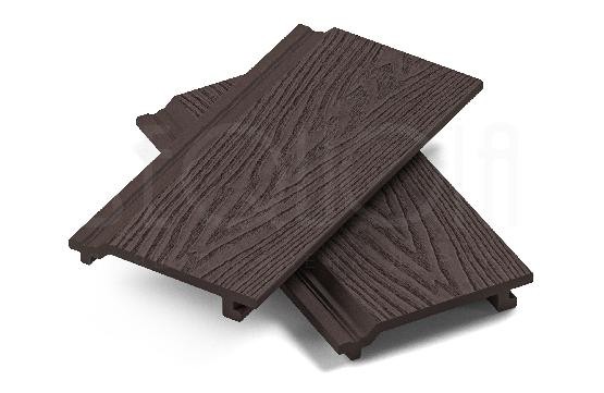 Доска фасадная ДПК 3D SEQUOIA Evolution WOOD BROWN купить в Новом Уренгое