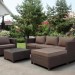 Комплект мебели AFINA плетеной из иск. ротанга YR821A Brown/Beige купить в Новом Уренгое
