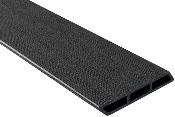 Доска Ромбус 3D ДПК Outdoor STORM BLACK черная купить в Новом Уренгое