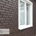 Фасадная панель Ю-Пласт Стоун Хаус Кирпич Коричневый купить в Новом Уренгое