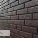 Фасадная панель Ю-Пласт Стоун Хаус Кирпич Коричневый купить в Новом Уренгое