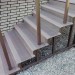 Ступень ДПК Outdoor Havana/Вельвет полнотелая серая  микс купить в Новом Уренгое
