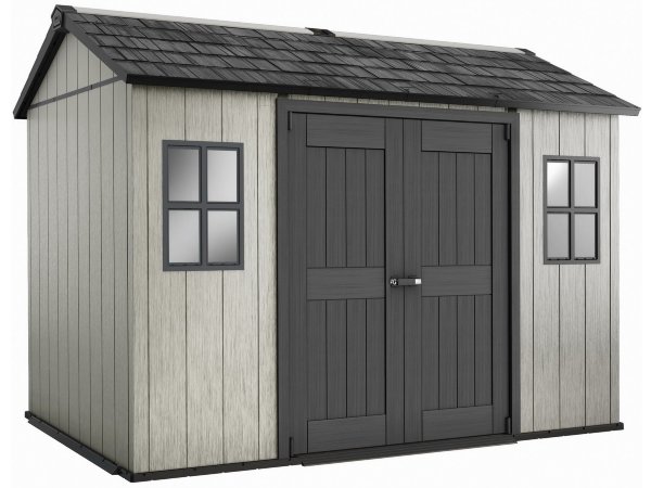 Хозблок пластиковый Oakland 11*7.5"SD (по полу внутри 8,0 кв.м.) Можно красить купить в Новом Уренгое