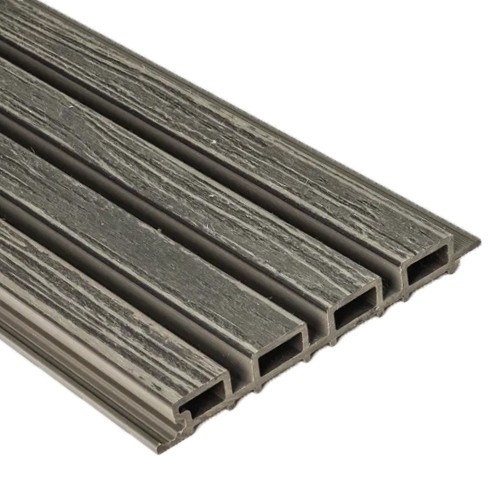 Стеновая панель CM Decking Wall ZEBRANO, 26x219x3000 мм Графит ( под заказ) купить в Новом Уренгое