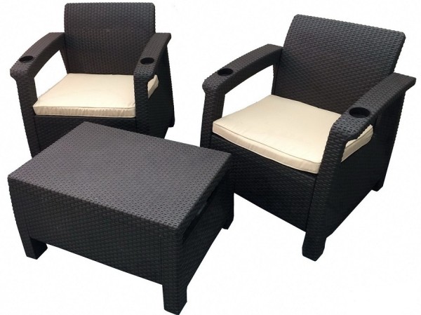 Комплект Yalta Balcony Set венге купить в Новом Уренгое