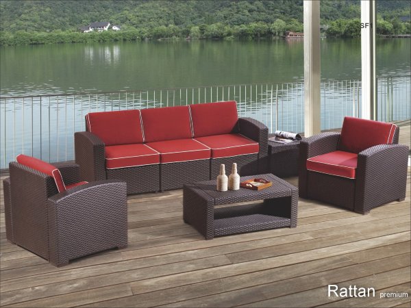 Уличные диваны и кресла коллекции Rattan Premium 5  купить в Новом Уренгое