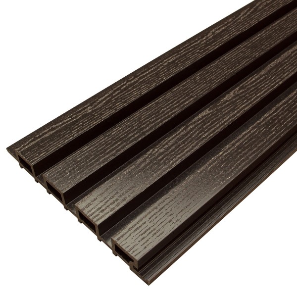 Фасадная доска из ДПК Faynag Wood Рейка Венге купить в Новом Уренгое