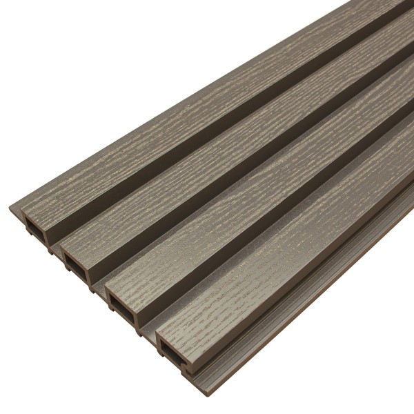 Фасадная доска из ДПК Faynag Wood Рейка Графит купить в Новом Уренгое
