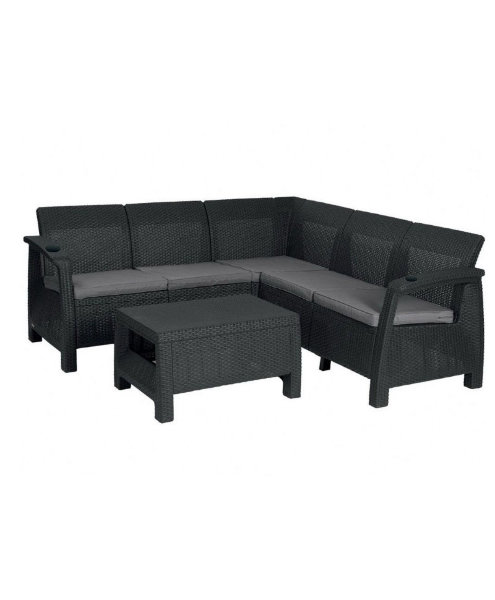 Угловой диван  Yalta Corner Set (столик в комплект не входит) купить в Новом Уренгое