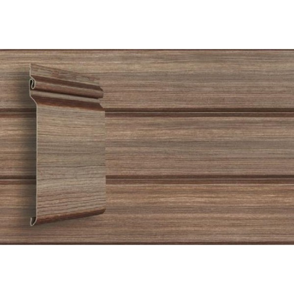 Виниловый сайдинг Grand Line Natural-Брус Tundra - Кедр купить в Новом Уренгое