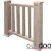 Ограждение из ДПК Outdoor Классик 3D STORM серый микс купить в Новом Уренгое
