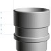 Муфта Docke Lux ПВХ - Графит купить в Новом Уренгое