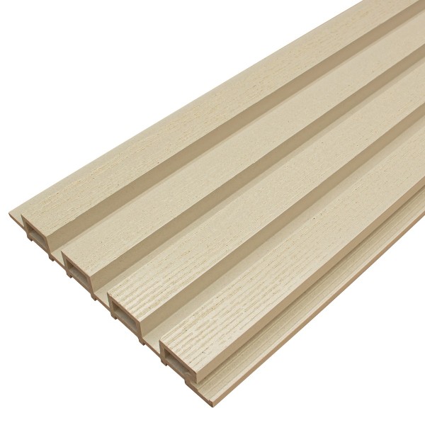 Фасадная доска из ДПК Faynag Wood Рейка Слоновая кость купить в Новом Уренгое