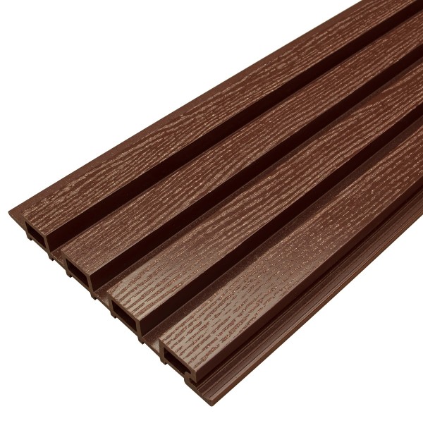 Фасадная доска из ДПК Faynag Wood Рейка Шоколад купить в Новом Уренгое