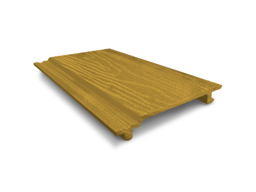 Фасадная панель  из ДПК ECODECKING Желтый купить в Новом Уренгое