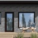 Фасадная панель FineBer, Скол - Светло-серый купить в Новом Уренгое