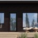 Фасадная панель FineBer, Скол - Тёмно коричневый купить в Новом Уренгое