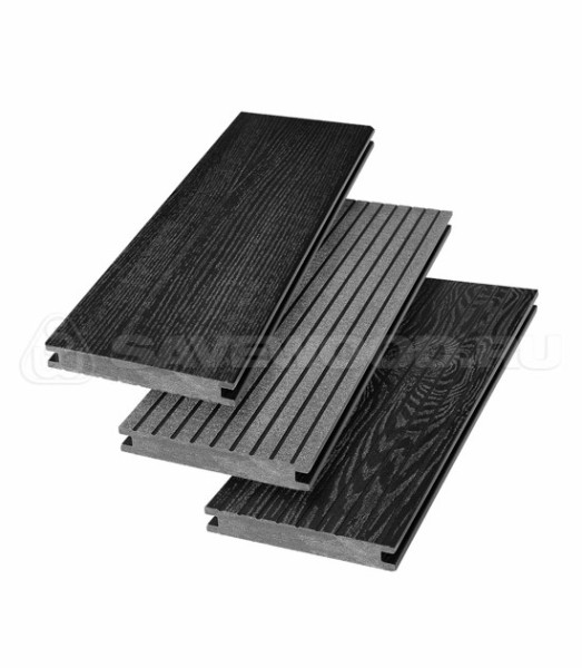 Террасная доска SW Fraxinus (R) полнотелая «SaveWood» Черный купить в Новом Уренгое