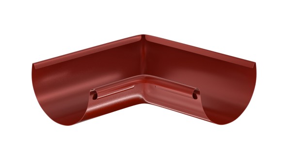 Водосток Aquasistem, система 150x100 - Угол желоба, внутренний 90° RR 29 Бургундский купить в Новом Уренгое
