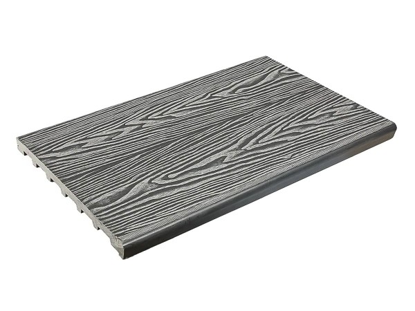 Ступень полнотелая из ДПК Deckart Step 3D Серый купить в Новом Уренгое