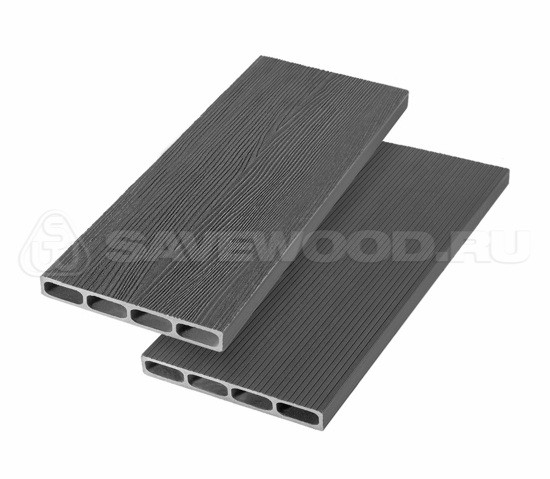 Грядочная доска ДПК 3D Savewood SW Rubus (R) графит купить в Новом Уренгое