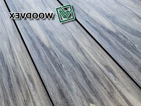 Террасная доска из ДПК WOODVEX Select Бело-серый купить в Новом Уренгое