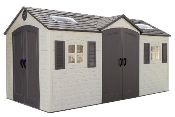 Сарай пластиковый LifeTime 15x8 DD купить в Новом Уренгое