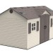 Сарай пластиковый LifeTime 15x8 DD купить в Новом Уренгое