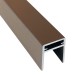 П-профиль Алюминиевый EasyDecking 35x25 Венге купить в Новом Уренгое