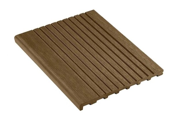 Ступень полнотелая из ДПК Deckart Step Орех купить в Новом Уренгое