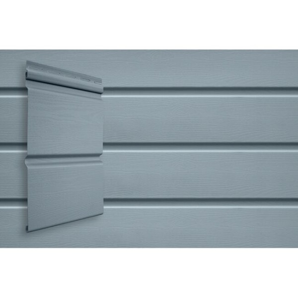 Виниловый сайдинг Grand Line Double-Брус Голубой купить в Новом Уренгое