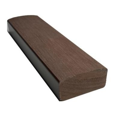 Лавочный брус Ecodecking Некст полнотелый брашированный 70х35 шоколад купить в Новом Уренгое