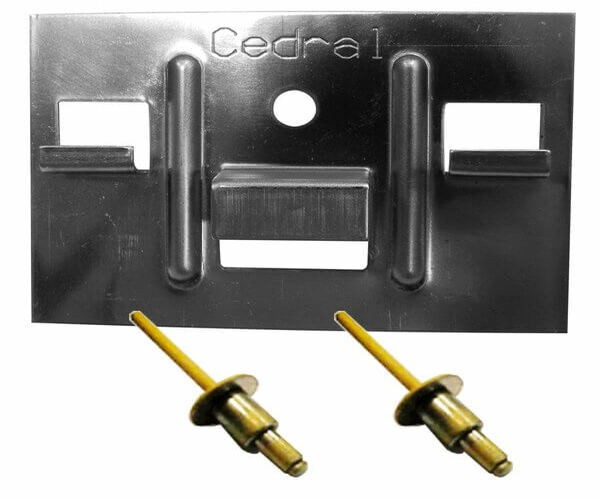 КЛЯММЕР + ЗАКЛЁПКА ДЛЯ CEDRAL CLICK 250 ШТ купить в Новом Уренгое