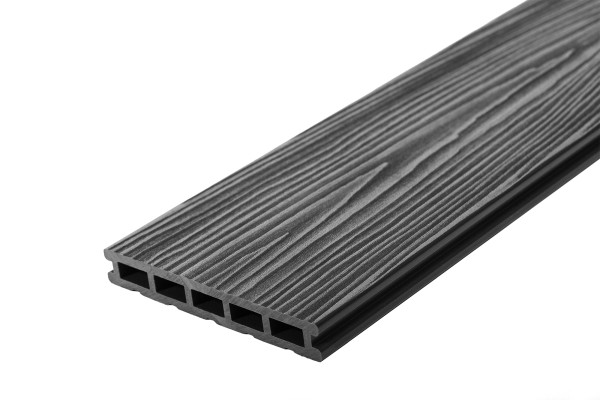 Террасная доска из ДПК RusDecking Unodeck Mogano - Графит купить в Новом Уренгое